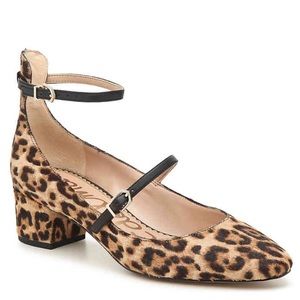 Sam Edelman Leopard Mary Jane Size 8.5!
